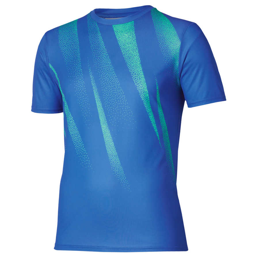 Mizuno Core Graphic Short Sleeve Tee Princess Blue